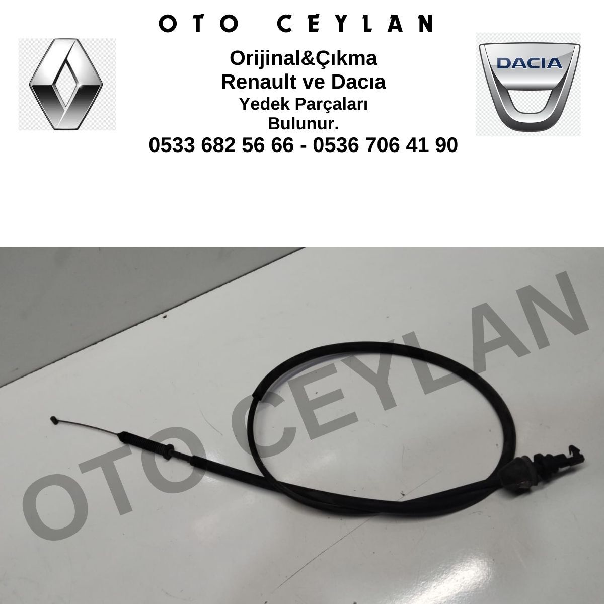 8200044126 Laguna 1 Megane 1 1.6 16V Gaz Teli Sıfır Sıla Marka