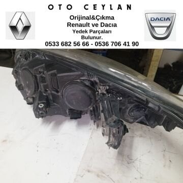 260605817R Megane 3 III Sağ Sol Far Çıkma Orijinal(Adet Fiyat)
