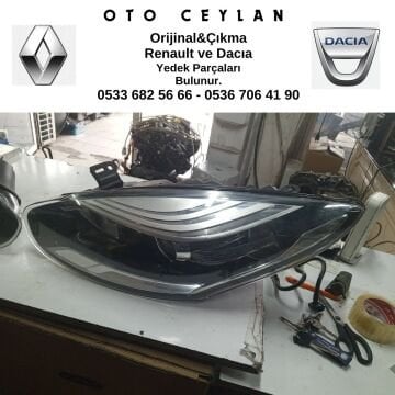260605817R Megane 3 III Sağ Sol Far Çıkma Orijinal(Adet Fiyat)