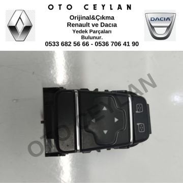 255700068R Clio 4 Ayna Düğmesi Kumandası Elektrikli Orijinal Çıkma