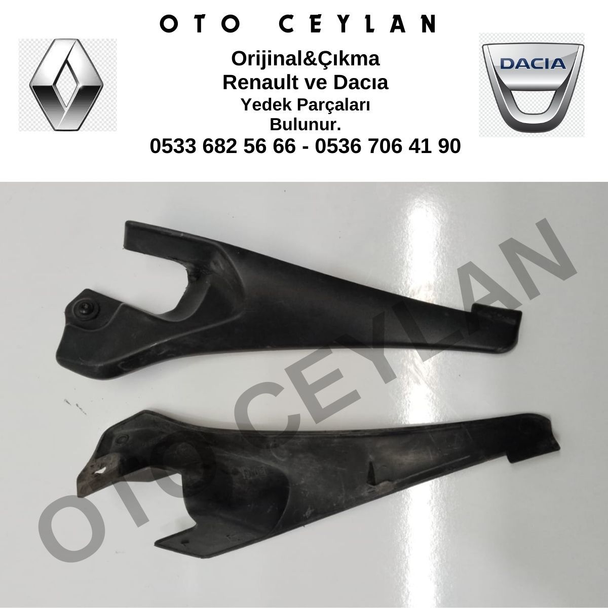 668229972R Dokker Lodgy Sağ Ön Cam Izgara Kapağı Çıkma Orjinal