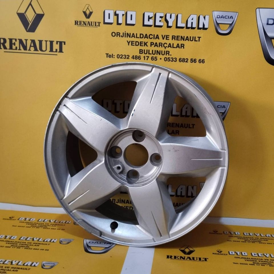 8200516629 Megan II 16 inç 4 Bijon Sıfır Orjınal jant