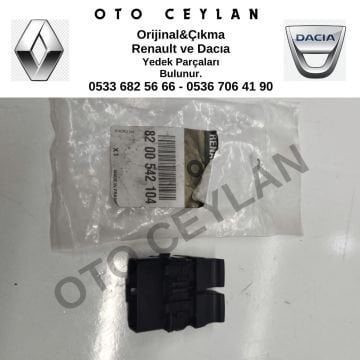 8200542104 Clio Megane Sol Cam Açma Düğmesi Orijinal Sıfır