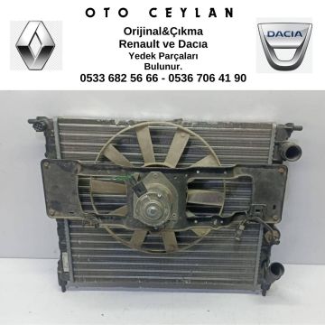 R.19 Radyatör + Fan Komple Çıkma Orijinal