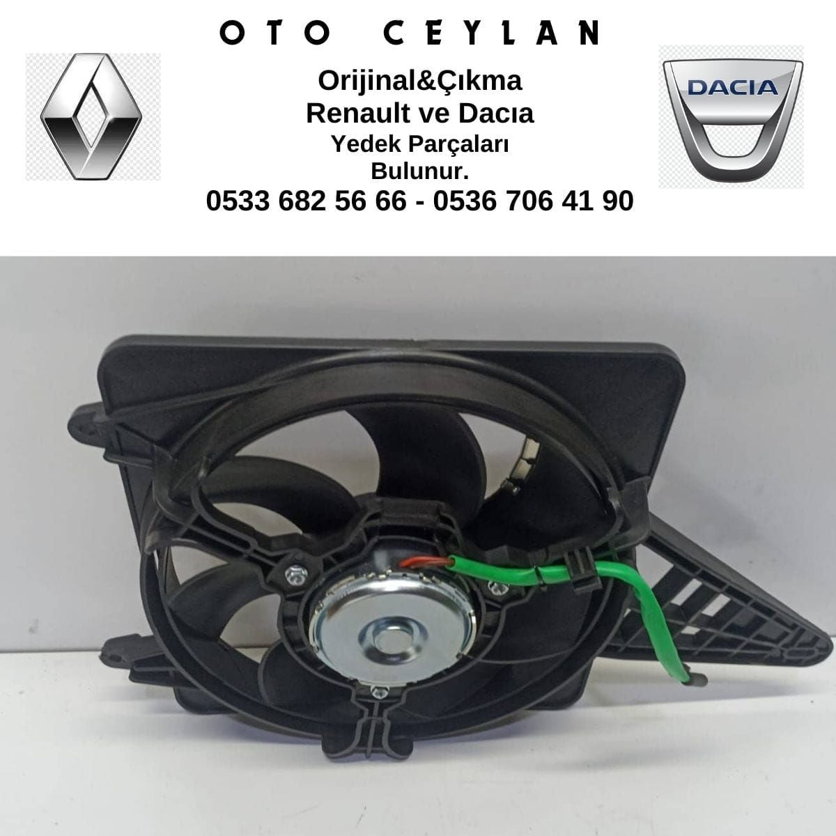 69402295 DKS Fan Motoru Davlumbazlı Yerli Üretim