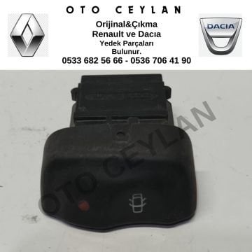 7700841242 Megane Scenic Merkezi Kilit Düğmesi Orijinal Çıkma