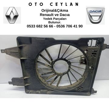 7701054967 - 8200884679 Megane II Scenic II Fan Motor Şasesi Yerli Üretim