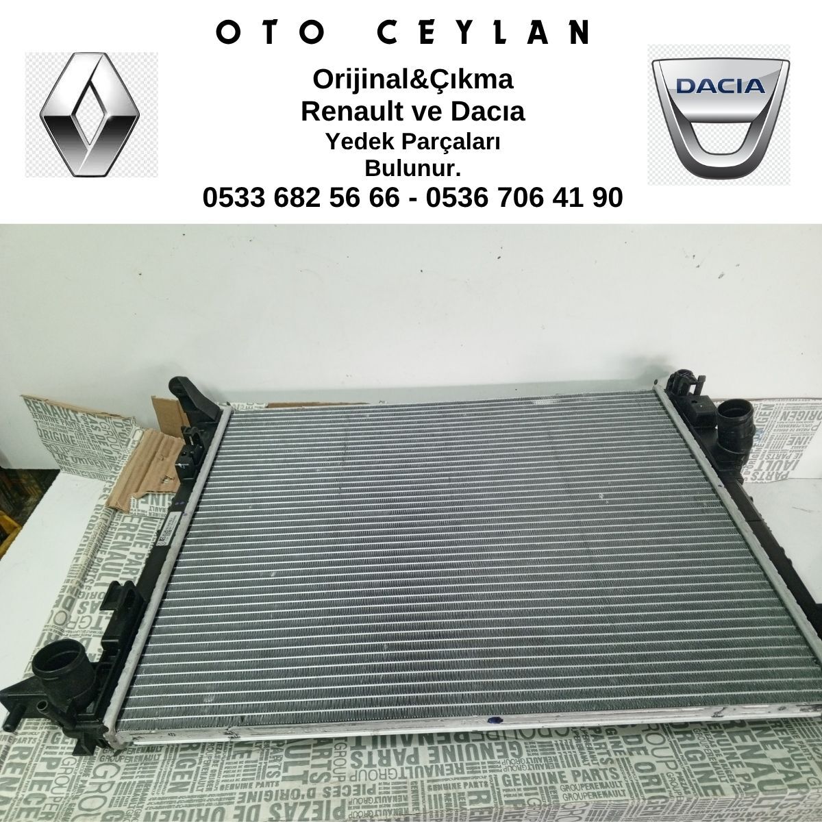 214108175R MEGANE 4 TALISMAN SU RADYATÖRÜ SIFIR