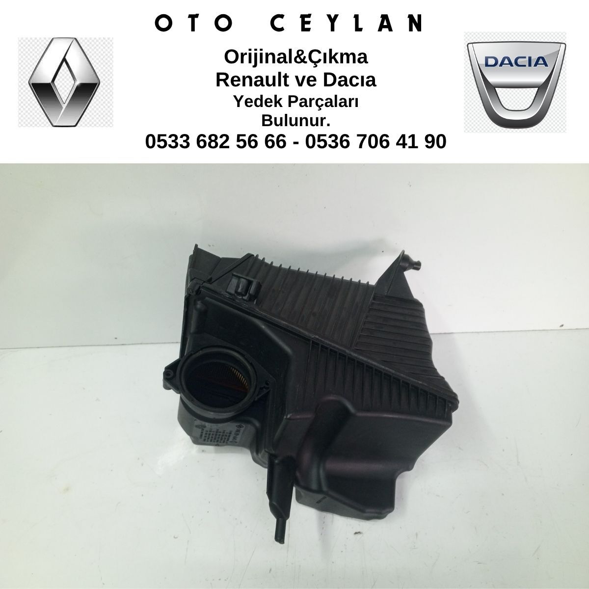 8200340661 MEGANE 2 HAVA FİLTRE KUTUSU SIFIR