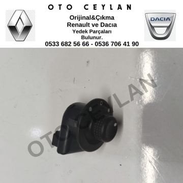 8200214919 Clio 3 Twingo Ayna Ayar Düğmesi Yan Sanayi Sıfır