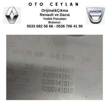 8200141017 8200141018 Scenıc 2  Torpido Sağ Parça Çıkma Orijinal