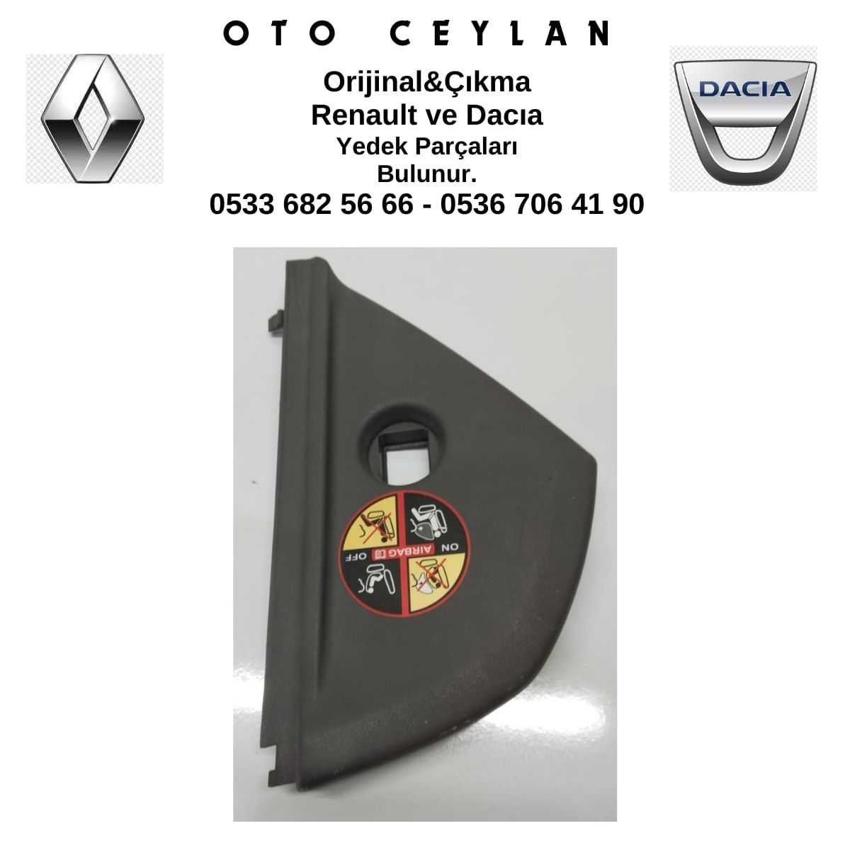 8200141017 8200141018 Scenıc 2  Torpido Sağ Parça Çıkma Orijinal