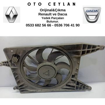 7701051497 Megan 1 Fan Motoru +Davlumbaz Çıkma Orijinal