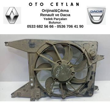7701051497 Megan 1 Fan Motoru +Davlumbaz Çıkma Orijinal