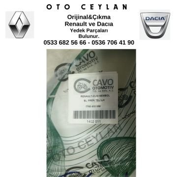 CAV 1402011 7700433058 Clio Symbol El Fren Teli Sol Sıfır Cavo Marka