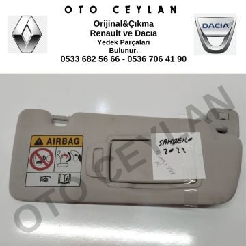 964004288R Clio 5 Sandero 3 Sağ Güneşlik Orjinal Çıkma