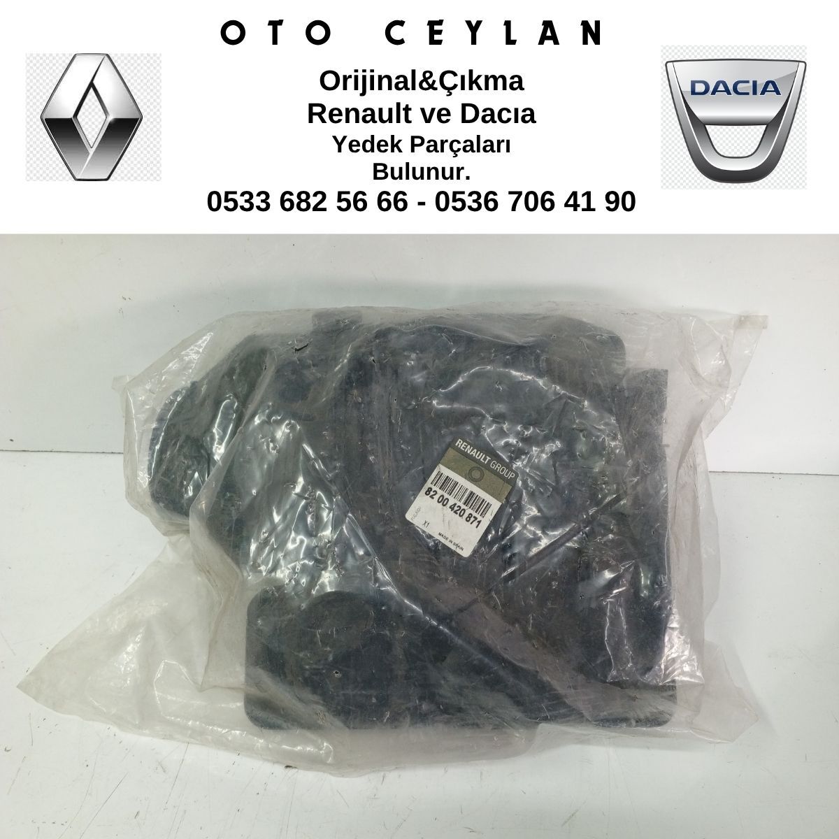 8200420871 LAGUNA 2 MEGAN 2 HAVA FİLTRE KUTUSU SIFIR