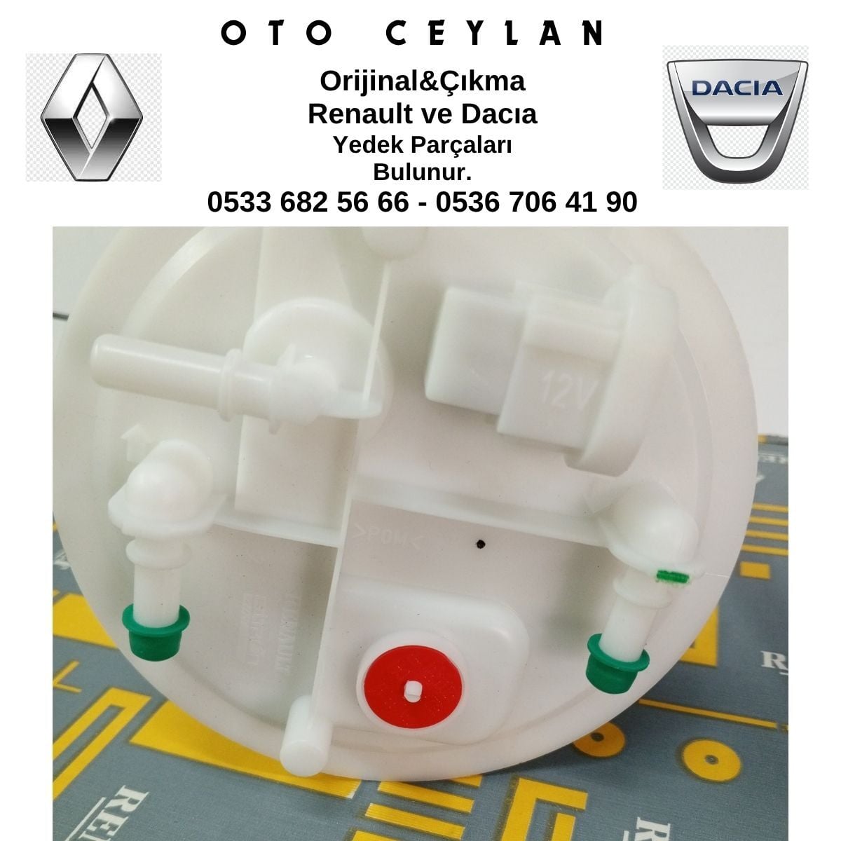 8200085799 CLIO KANGOO YAKIT DEPO ŞAMANDIRASI 2003-2008 SIFIR