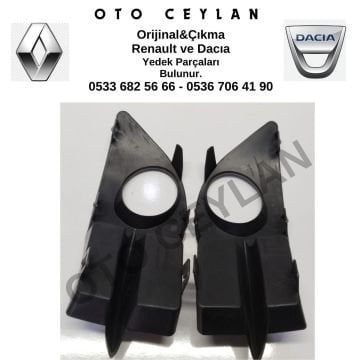 7702295498 Clio Symbol Sol Sis Far Çerçevesi Kapağı Sisli Sıfır Yan Sanayi TK