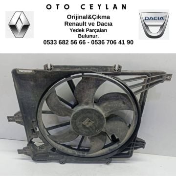 Kangoo Fan Motoru + Davlumbazlı Çıkma Orijinal