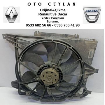 Kangoo Fan Motoru + Davlumbazlı Çıkma Orijinal
