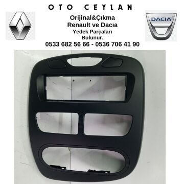 8201321505 CLIO 4 ZOE RADYO KONSOL ÇERCEVESİ PANELİ SIFIR