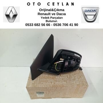 963020181R MEGANE 3 DIŞ DİKİZ AYNASI SOL ELEKTRİKLİ KATLANIR SIFIR