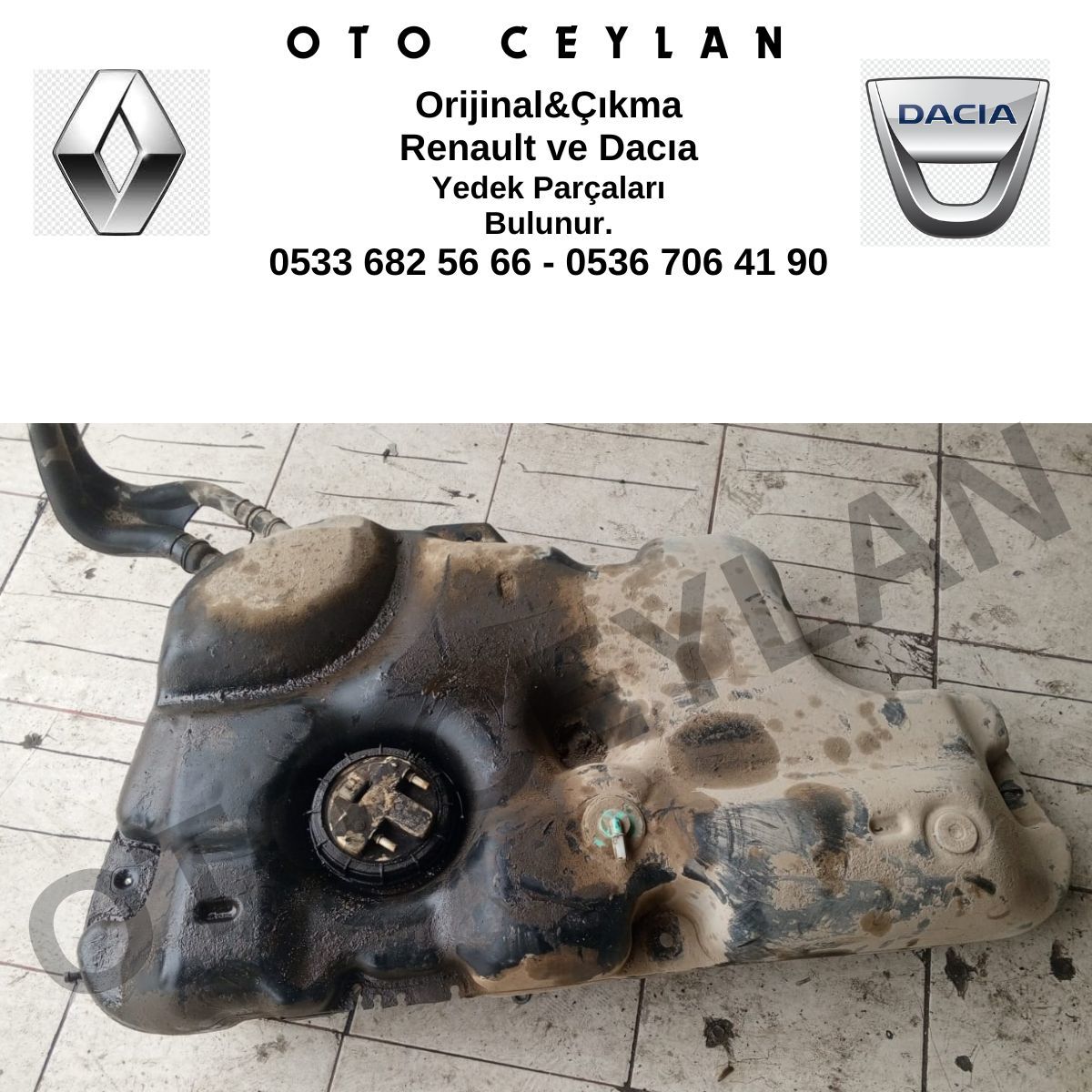 Logan Mazot Deposu Orijinal Çıkma MCW