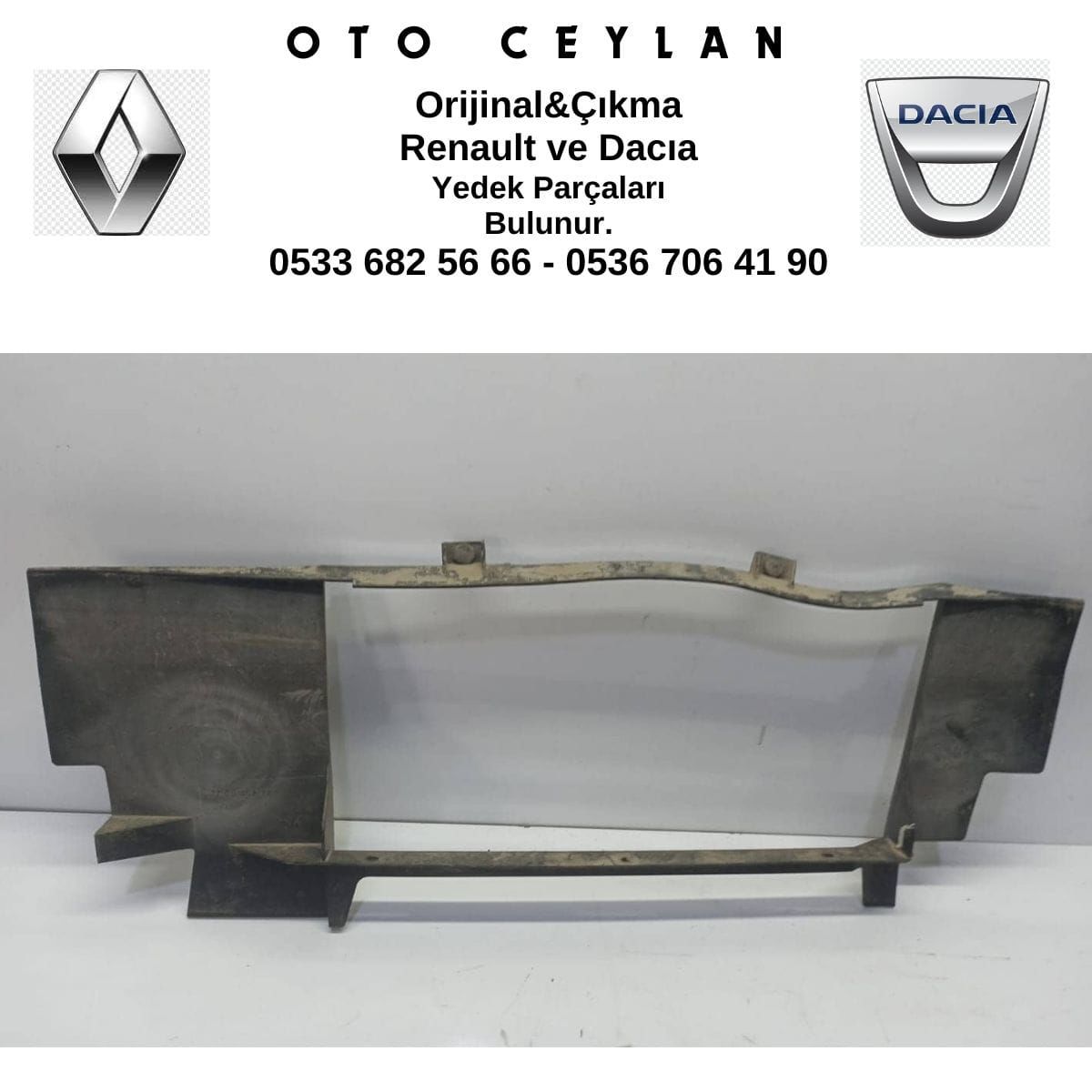 7700302827 Radyatör Üst Davlumbazı Çıkma Orijinal