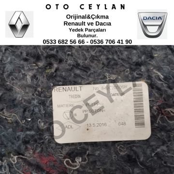 849020506R Clio 4 Bagaj Halısı Orijinal Çıkma