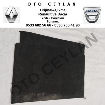 849020506R Clio 4 Bagaj Halısı Orijinal Çıkma