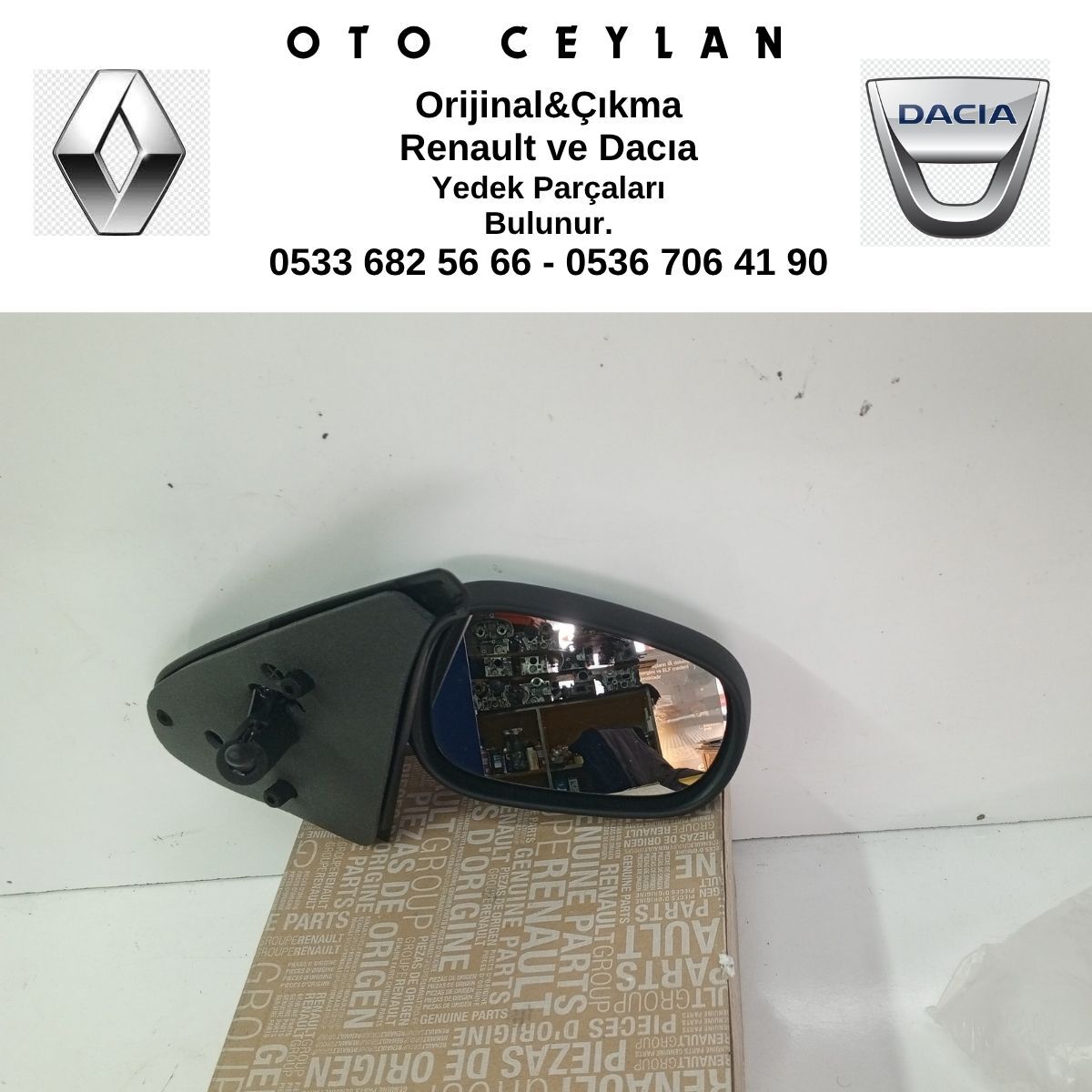 8200163302 CLIO DIŞ DİKİZ AYNASI SAĞ