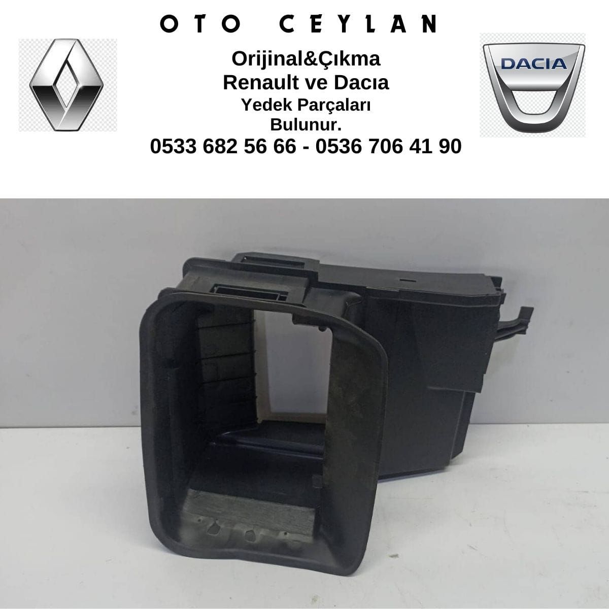 215580321R Clıo 4 Radyatör Yan Davlumbaz Sağ Sıfır Orijinal