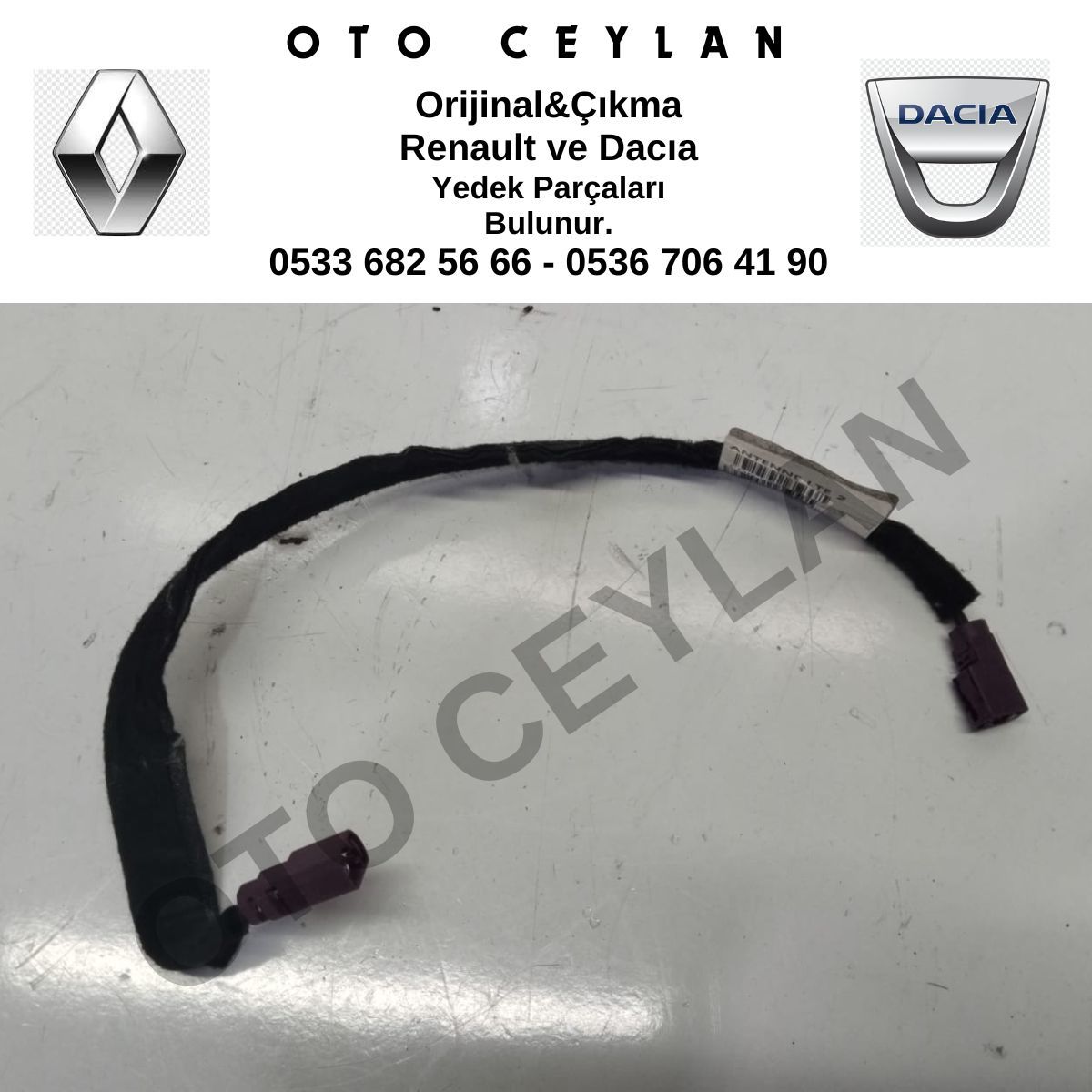 282433264R Sandero 3 Logan 3 Radyo Kablosu Orijinal Sıfır
