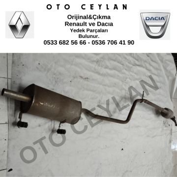 Duster Egzoz Komple 2022 Orijinal Çıkma