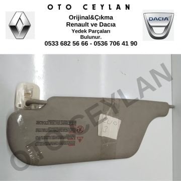 8200294229 Clio 3 Sağ Güneşlik Orjinal Çıkma