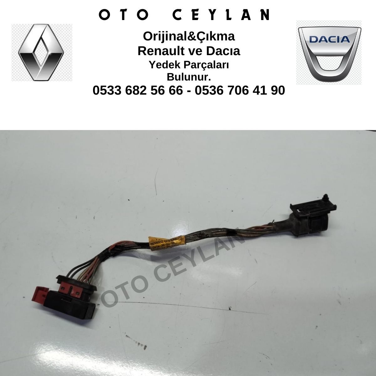8200228108 Kango 1 Isıtıcı Fan Regülatörü Kablolaması Orijinal Çıkma
