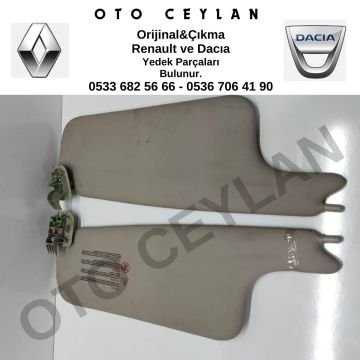 8200246819-8200246823 Megane 2 Güneşlik Sol Orijinal Çıkma