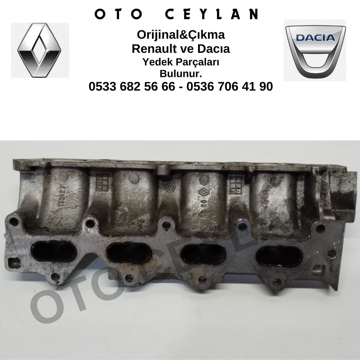 8200113127 Megane Emme Manifoldu 1.6 16valf Orijinal Çıkma