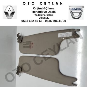 Megane 2 Güneşlik Sol Çıkma Orijinal