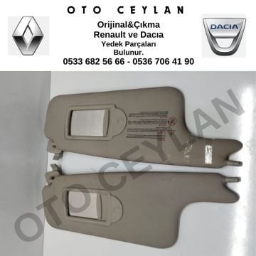 Megane 2 Güneşlik Sol Çıkma Orijinal