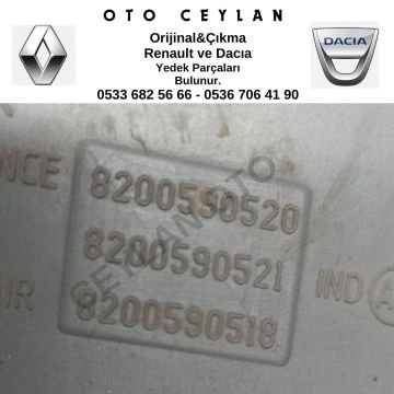 8200590520 Clio Gösterge Panel Kapağı Çıkma Orjinal