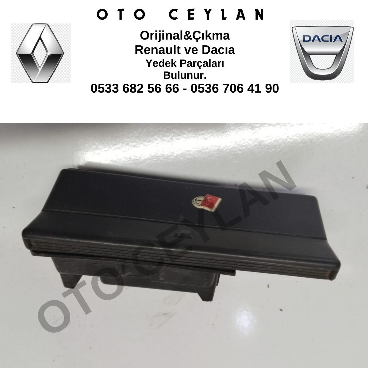 7702253725 R19 Europa Torpido Konsol Küllük Orijinal Çıkma