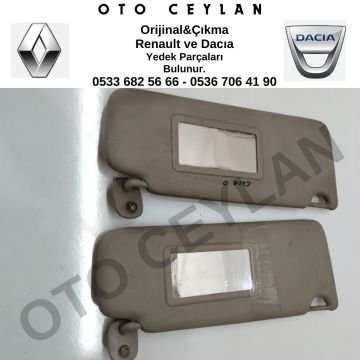 Clio Sağ Güneşlik Orjinal Çıkma