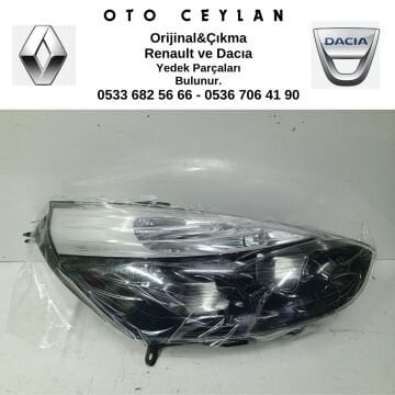 260103127R CLIO 4 SAĞ FAR SİYAH ÇITALI SIFIR ORİJİNAL