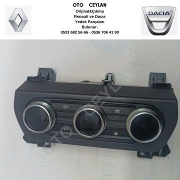 275100298R Duster Klima Paneli Dijital Çıkma Orijinal