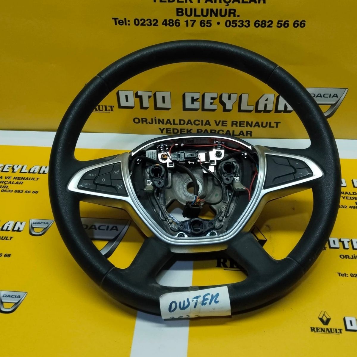 484008699R Duster 2022 Direksiyon Simidi Çıkma Orijinal