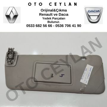 964012136R Clio 4 Sol Güneşlik Orjinal Çıkma