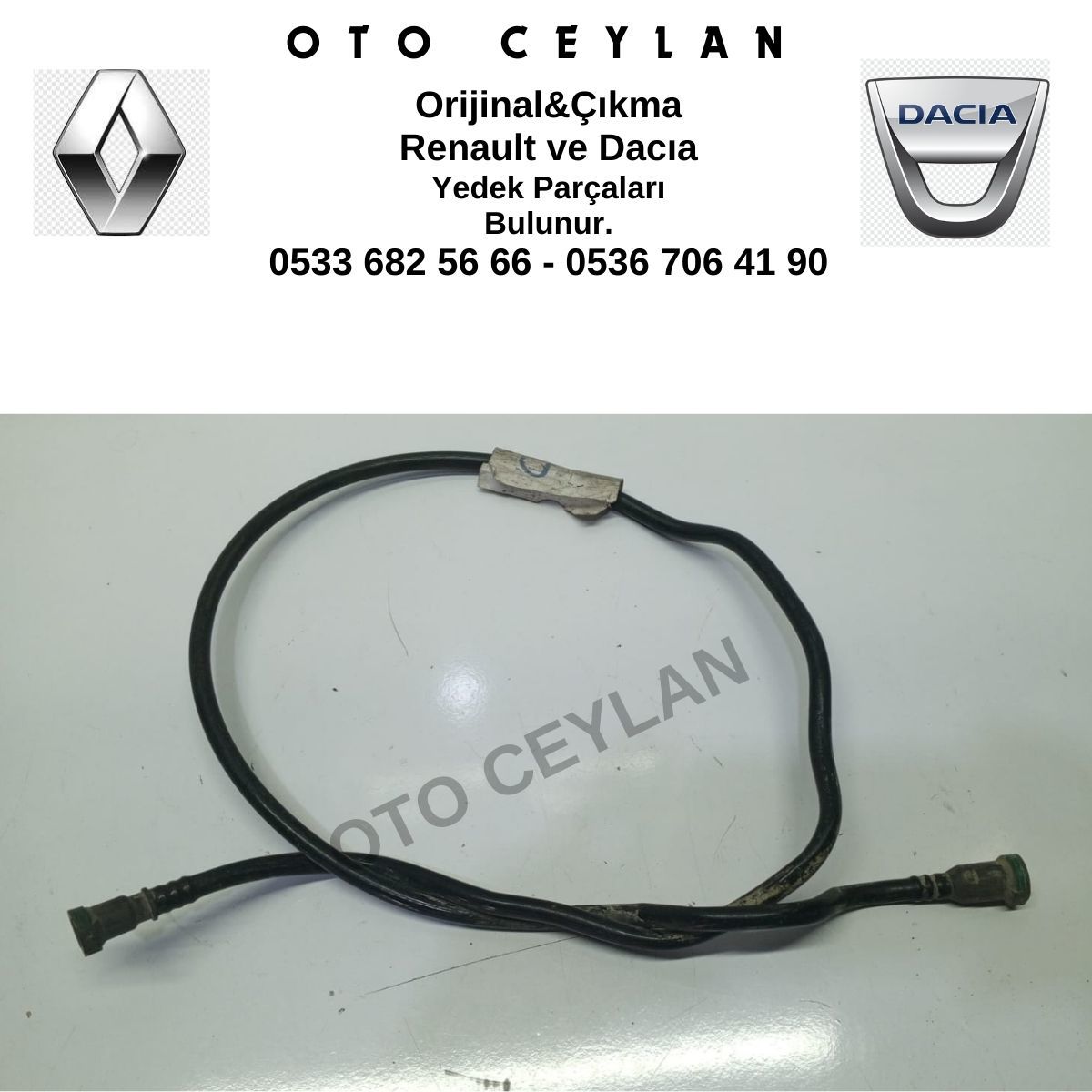 8200868563 8200262760 Clio 3 Yakıt Hortumu Orijinal Çıkma