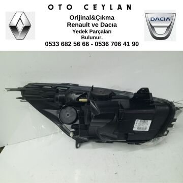 260601176R CLIO 4 SOL FAR LAMBASI ALT SİYAH NİKELAJSIZ